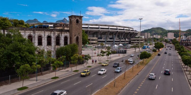 Vista do estádio do Maracanã - Créditos: depositphotos.com / dabldy