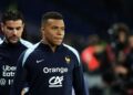 Mbappé em ação pela França