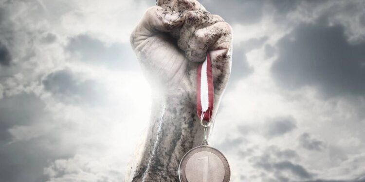 Representação de um medalhista vencedor - Créditos: depositphotos.com / Rangizzz