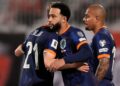 Memphis Depay em jogo da Holanda