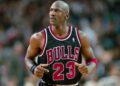 Michael Jordan em ação na NBA em 1997