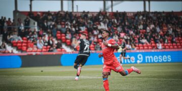 Murilo durante jogo do Gil Vicente