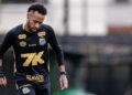 Neymar em treino do Santos desta sexta-feira, 31