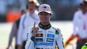 Norris comemora P1 no México