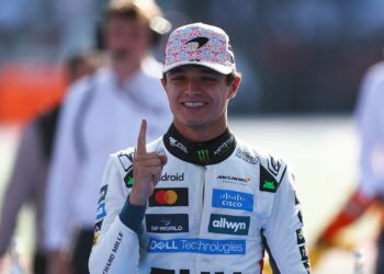 Norris comemora P1 no México