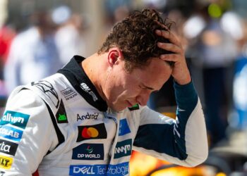 Norris saiu bastante irritado do GP dos EUA