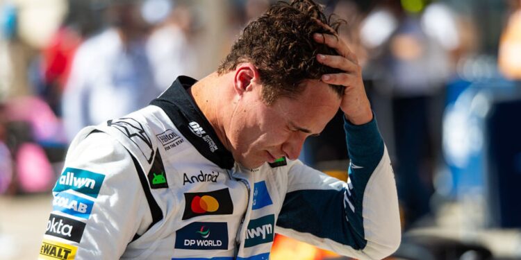 Norris saiu bastante irritado do GP dos EUA