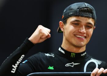 Norris na F1.