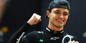Norris na F1.