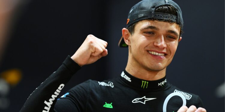 Norris na F1.