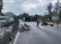 Ônibus com torcedores do Flamengo tomba
