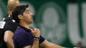 Palmeiras x Juventude: foto do treinador Abel Ferreira