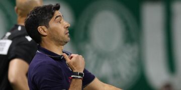 Palmeiras x Juventude: foto do treinador Abel Ferreira