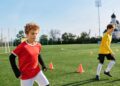 Treinando as habilidades no futebol - Créditos: depositphotos.com / HayDmitriy