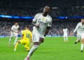 Vini Jr comemorando gol do Real Madrid contra o Villarreal