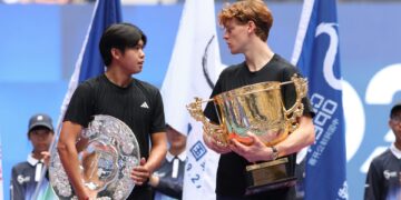 Sinner vence a final de Pequim, e Tien desabafa.