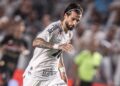 Lautaro Díaz em jogo do Santos