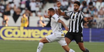 Santos e Botafogo fizeram grande jogo no Brasileirão