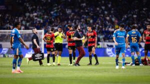 Partida entre Cruzeiro e Sport