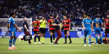 Partida entre Cruzeiro e Sport