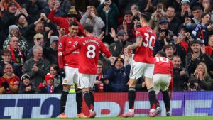 Casemiro comandou a vitória do United