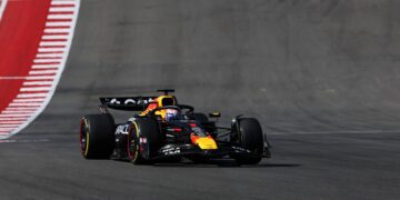 Verstappen durante GP dos Estados Unidos