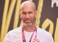 Zidane durante corrida de Fórmula 1