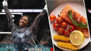 A escolha alimentar surpreendente que sustenta a força de Simone Biles