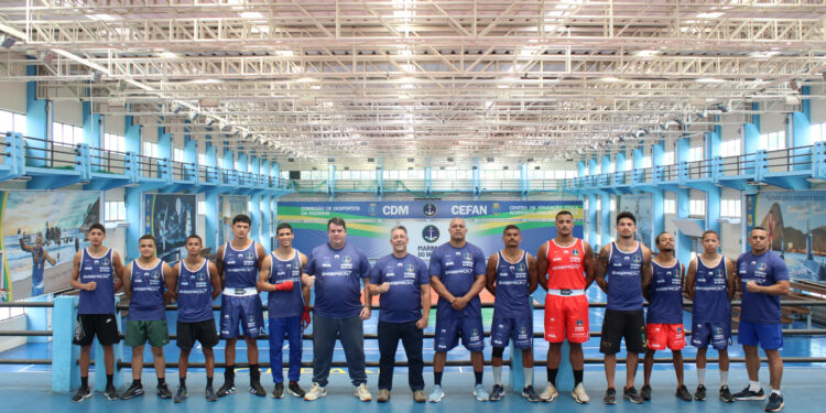 Pugilistas de projeto da Marinha do Brasil representam o país em Dubai - Foto: Divulgação/CEFAN