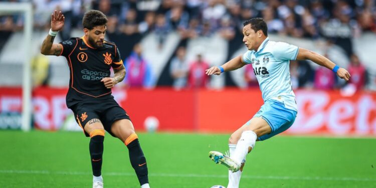 Corinthians vence o Grêmio pelo Brasileirão