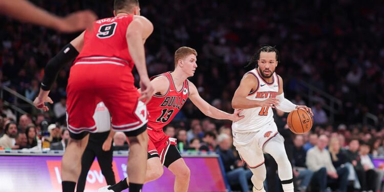 Knicks vencem os Bulls pela NBA