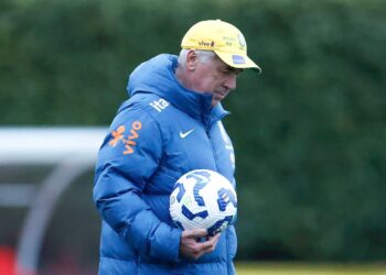 Carlo Ancelotti projeta escalação do Brasil para amistoso contra Senegal
