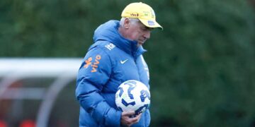Carlo Ancelotti projeta escalação do Brasil para amistoso contra Senegal