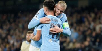 Manchester City vence o Borussia Dortmud pela Liga dos Campeões