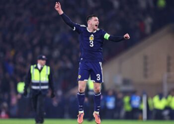 Robertson comemora vaga da Escócia na Copa do Mundo e cita Diogo Jota