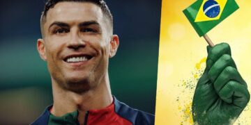 E se o Cristiano Ronaldo fosse contrato por um time Brasileiro? IA prevê o impacto