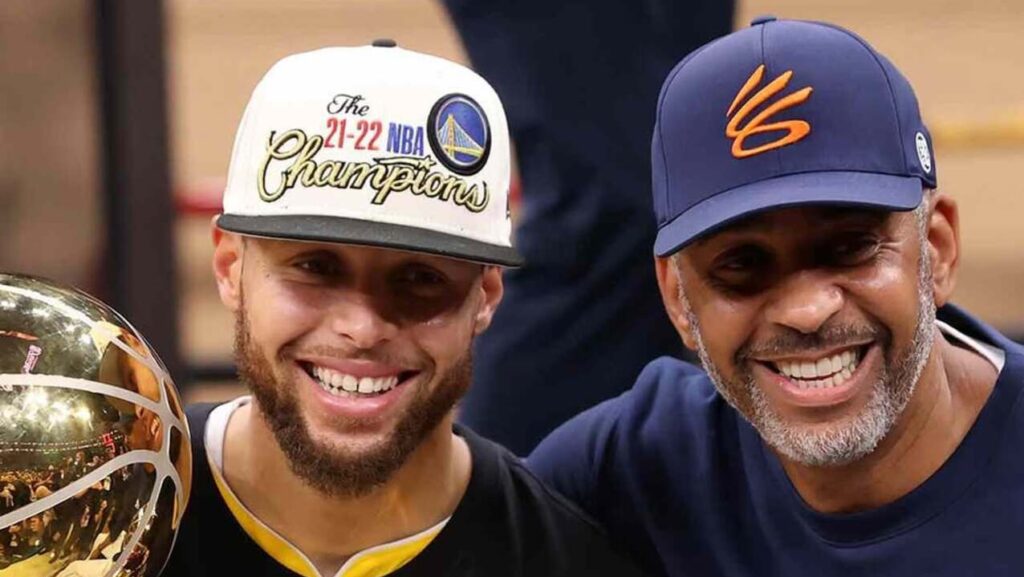 O pai de Stephen Curry que também jogou na NBA