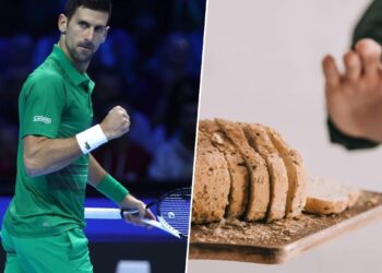 Djokovic cortou glúten e laticínios da sua dieta e o resultado impressiona