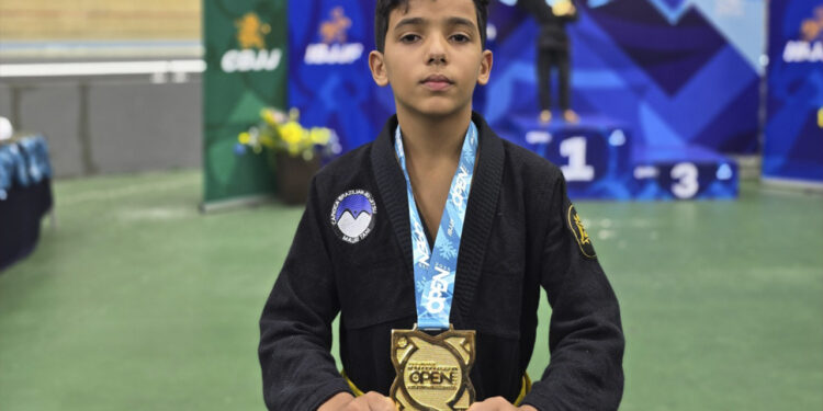 Jovem de 11 anos figura entre os melhores de sua divisão - Foto: Arquivo pessoal