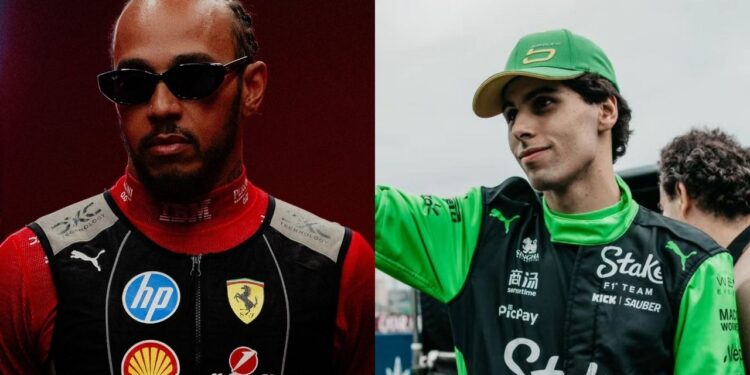 Quem ganha entre Gabriel Bortoleto e Lewis Hamilton segundo previsão do ChatGPT?