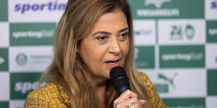 Leila Pereira rebateu as falas de Abel Ferreira sobre erros de arbitragem contra o Palmeiras