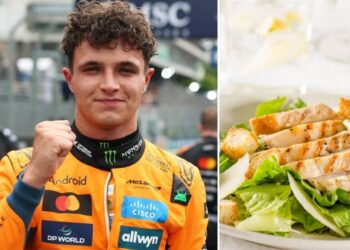 O curioso hábito alimentar deste piloto que inspira milhões