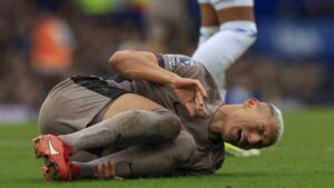 As lesões que desafiaram a carreira recente de Richarlison