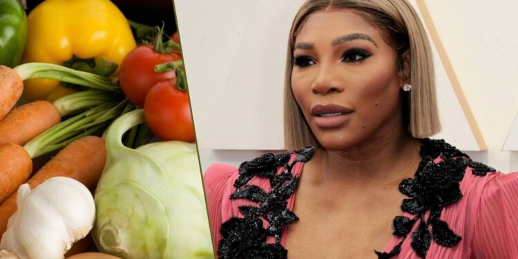 Como Serena Williams aproveita os vegetais para manter o desempenho
