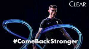 Quanto Cristiano Ronaldo ganha estampando os shampoos Clear Men