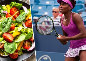 O que aconteceu com Venus Williams após adotar só comida viva