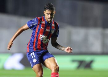 Rodrigo Nestor durante jogo do Bahia