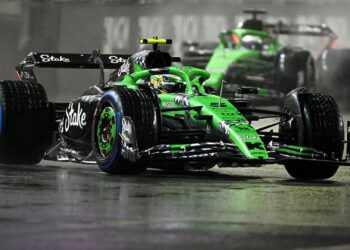 Gabriel Bortoleto no GP de Las Vegas