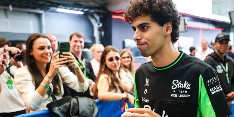 Gabriel Bortoleto em Interlagos