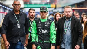 Gabriel Bortoleto durante o GP de São Paulo